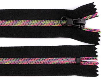 Reißverschluss Spirale 5 mm Länge 16 cm pinlock Schwarz